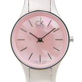 Calvin Klein Simplicity Pink Dial Silver Steel Strap Watch for Women - K432314E Authentic Buy Shop Now