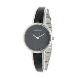 Calvin Klein Seduce Black Dial Two Tone Steel Strap Watch for Women - K4E2N111 Authentic Buy Shop Now