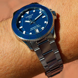 Tissot Seastar 1000 Lady Blue Dial Silver Steel Strap Watch For Women - T120.210.11.041.00 Authentic Buy Shop Now