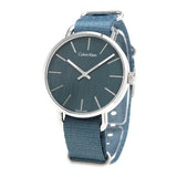 Calvin Klein Even Green Dial Green NATO Strap Watch for Men - K7B211WL Authentic Buy Shop Now