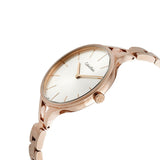 Calvin Klein Graphic Silver Dial Rose Gold Steel Strap Watch for Women - K7E23646 Authentic Buy Shop Now