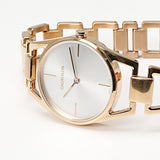 Calvin Klein Dainty White Dial Rose Gold Steel Strap Watch for Women - K7L23646 Authentic Buy Shop Now