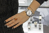 Calvin Klein Steady Silver Dial White Leather Strap Watch for Women - K7Q211L6 Authentic Buy Shop Now