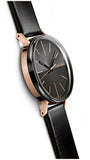 Calvin Klein Boost Black Dial Black Leather Strap Watch for Men - K7Y21TCZ Authentic Buy Shop Now