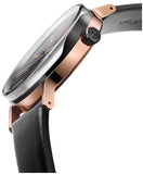 Calvin Klein Boost Black Dial Black Leather Strap Watch for Men - K7Y21TCZ Authentic Buy Shop Now