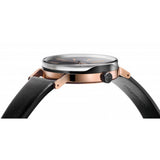 Calvin Klein Boost Black Dial Black Leather Strap Watch for Men - K7Y21TCZ Authentic Buy Shop Now