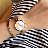 Calvin Klein Authentic White Dial Rose Gold Mesh Bracelet Watch for Women - K8G23526 Authentic Buy Shop Now