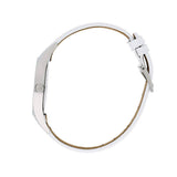 Calvin Klein Rebel White Black Dial White Leather Strap Watch for Women - K8P231L1 Authentic Buy Shop Now