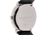 Calvin Klein Posh Black Dial Black Leather Strap Watch for Men - K8Q316C3 Authentic Buy Shop Now