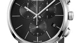 Calvin Klein Posh Black Dial Black Leather Strap Watch for Men - K8Q371C1 Authentic Buy Shop Now