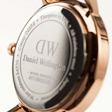 Daniel Wellington Classy Winchester White Dial Two Tone NATO Strap Watch For Women - DW00100065 Authentic Buy Shop Now