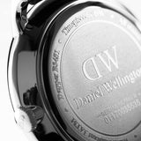 Daniel Wellington Dapper York Quartz White Dial Dark Brown Leather Strap Watch For Women - DW00100097 Authentic Buy Shop Now
