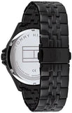Tommy Hilfiger Shawn Quartz Black Dial Black Steel Strap Watch for Men - 1791611 Authentic Buy Shop Now