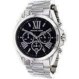 Michael Kors Bradshaw Black Dial Silver Steel Strap Watch for Men - MK5705 Authentic Buy Shop Now