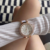 Michael Kors Parker White Dial Two Tone Steel Strap Watch for Women - MK5774 Authentic Buy Shop Now