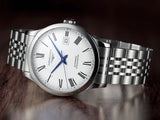 Longines Record Automatic Stainless Steel 40mm Watch for Men - L2.821.4.11.6 Authentic Buy Shop Now