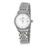Longines Lyre Classico 25mm White Dial Silver Stainless Steel Watch for Women - L4.259.4.12.6 Authentic Buy Shop Now
