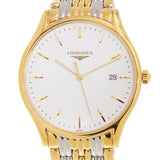 Longines Lyre Quartz White Dial Gold Stainless Steel Watch for Women - L4.859.2.12.7 Authentic Buy Shop Now