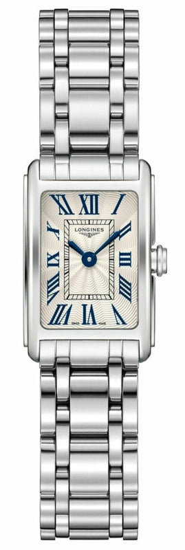 Longines Dolcevita White Dial Silver Steel Strap Watch for Women - L5.258.4.71.6 Authentic Buy Shop Now