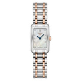 Longines Dolcevita Mother of Pearl Diamond Dial Two Tone Steel Strap Watch for Women - L5.258.5.87.7 Authentic Buy Shop Now