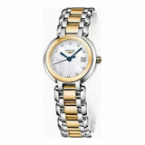 Longines PrimaLuna Quartz Diamonds Mother of Pearl Dial Two Tone Steel Strap Watch for Women - L8.110.5.93.6 Authentic Buy Shop Now