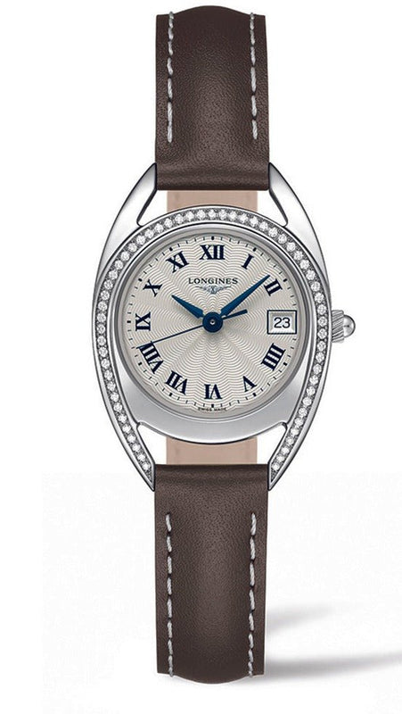 Longines Equestrian Arche Quartz Diamond Watch for Women - L6.136.0.71.2 Authentic Buy Shop Now