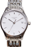 Longines Lyre Classico 25mm White Dial Silver Stainless Steel Watch for Women - L4.259.4.12.6 Authentic Buy Shop Now
