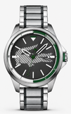 Lacoste Capbreton Gray Dial Two Tone Steel Strap Watch for Men - 2010943 Authentic Buy Shop Now