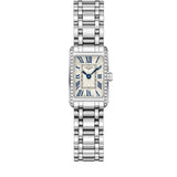 Longines Dolcevita Diamonds Silver Dial Silver Steel Strap Watch for Women - L5.258.0.71.6 Authentic Buy Shop Now