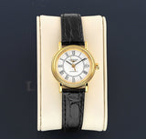 Longines Presence Automatic White Dial Black Watch for Women - L4.321.2.11.2 Authentic Buy Shop Now