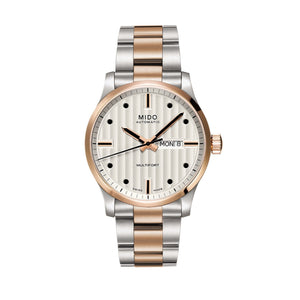 Mido Multifort Automatic Silver Dial Two Tone Steel Strap Watch For Men - M005.430.22.031.80 Authentic Buy Shop Now