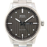 Mido Multifort Automatic Gray Dial Silver Steel Strap Watch For Men - M005.430.11.061.80 Authentic Buy Shop Now