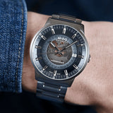Mido Commander Automatic Gradient Black Dial Silver Steel Strap Watch For Men - M021.407.11.411.00 Authentic Buy Shop Now