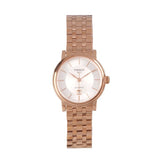Tissot T Classic Carson Premium White Dial Rose Gold Steel Strap Watch for Women - T122.207.33.031.00 Authentic Buy Shop Now