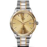 Tudor Style Automatic Gold Dial Two Tone Steel Strap Watch for Men - M12713-0001 Authentic Buy Shop Now