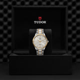Tudor Style Automatic Silver Dial Two Tone Steel Strap Watch for Men - M12713-0003 Authentic Buy Shop Now