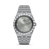Tudor Royal Day Date Diamonds Automatic Silver Dial Silver Steel Strap Watch for Men - M28600-0002 Authentic Buy Shop Now