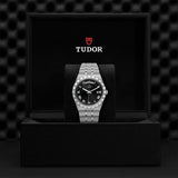 Tudor Royal Automatic Black Dial Silver Steel Strap Watch for Men - M28600-0003 Authentic Buy Shop Now
