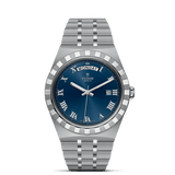 Tudor Royal Automatic Blue Dial Silver Steel Strap Watch for Men - M28600-0005 Authentic Buy Shop Now