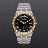 Tudor Royal Automatic Black Dial Two Tone Steel Strap Watch for Men - M28603-0003 Authentic Buy Shop Now