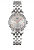 Mido Baroncelli III Automatic Silver Dial Silver Steel Strap Watch For Women - M7600.4.10.1 Authentic Buy Shop Now
