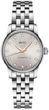 Mido Baroncelli III Automatic Silver Dial Silver Steel Strap Watch For Women - M7600.4.21.1 Authentic Buy Shop Now