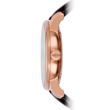 Mido Baroncelli III Automatic Silver Dial Brown Leather Strap Watch For Men - M8600.2.21.8 Authentic Buy Shop Now