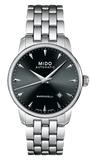 Mido Baroncelli Ii Automatic Black Dial Silver Steel Strap Watch For Men - M8600.4.18.1 Authentic Buy Shop Now