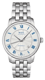 Mido Baroncelli III Automatic Silver Dial Silver Steel Strap Watch For Men - M8600.4.21.1 Authentic Buy Shop Now