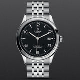 Tudor 1926 Automatic Black Dial Silver Steel Strap Watch for Men - M91650-0002 Authentic Buy Shop Now