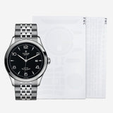 Tudor 1926 Automatic Black Dial Silver Steel Strap Watch for Men - M91650-0002 Authentic Buy Shop Now