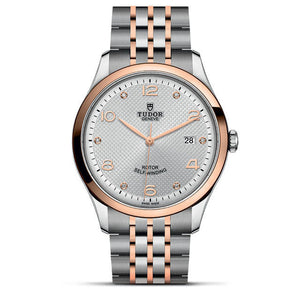 Tudor 1926 Automatic Diamonds Silver Dial Two Tone Steel Strap Watch for Men - M91651-0002 Authentic Buy Shop Now
