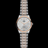 Tudor 1926 Automatic Diamonds Silver Dial Two Tone Steel Strap Watch for Men - M91651-0002 Authentic Buy Shop Now
