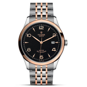 Tudor 1926 Automatic Black Dial Two Tone Steel Strap Watch for Men - M91651-0003 Authentic Buy Shop Now